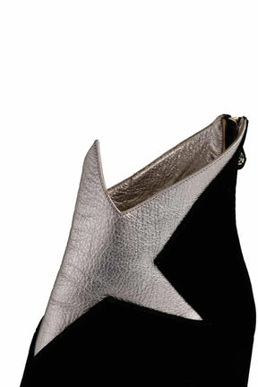 Boots Charlotte Olympia Noir en Velours