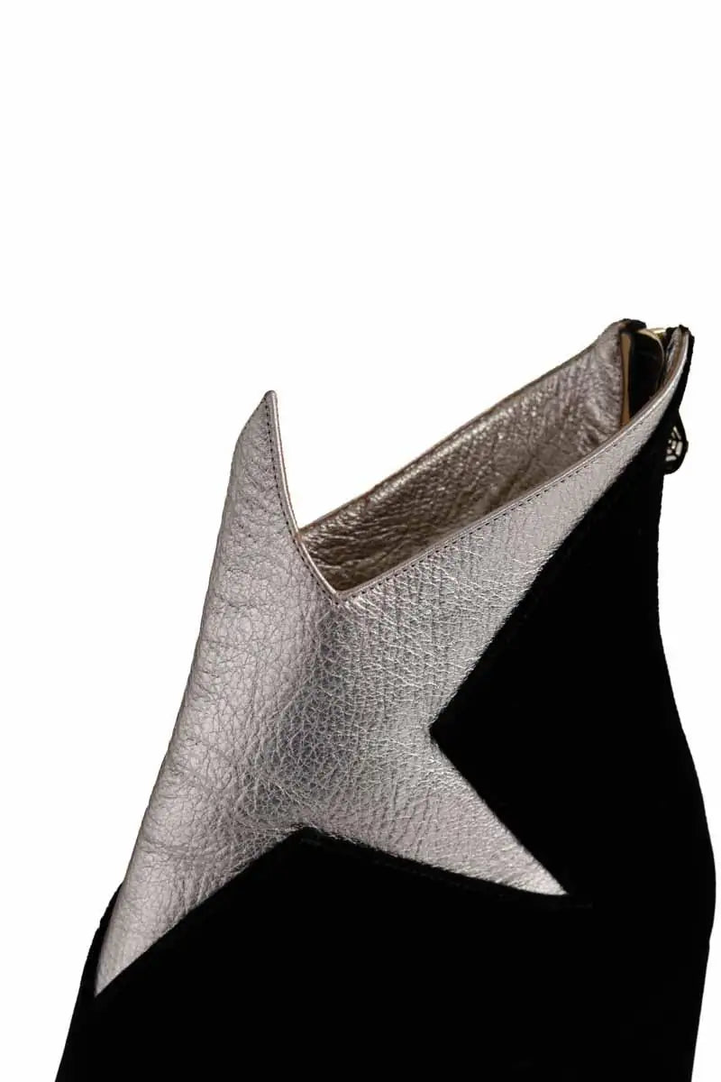 Boots Charlotte Olympia Noir en Velours