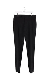 Pantalon droit Sandro Noir en Laine, taille XL - Seconde Main