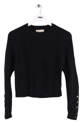 Pull Sézane Noir en Laine, taille XS - Seconde Main