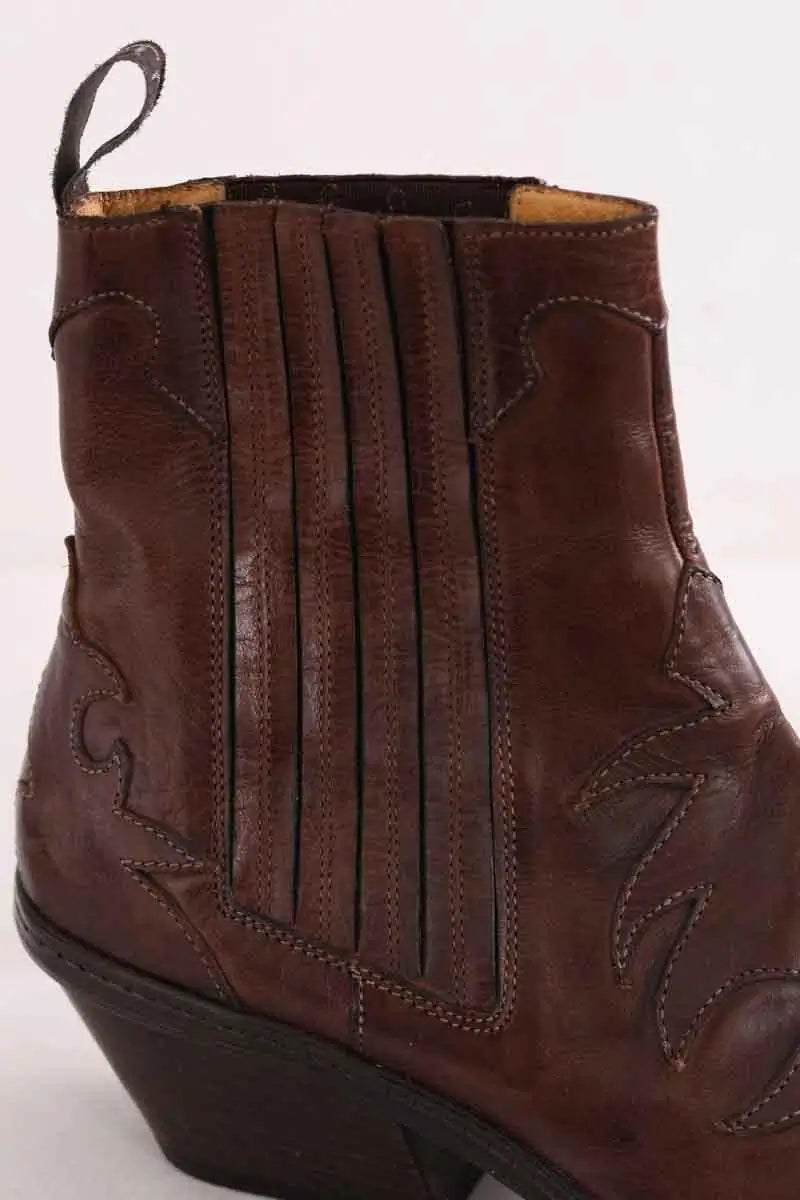 Boots Sartore Marron en Cuir