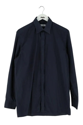 Chemise Dior Marine en Coton, taille L - Seconde Main