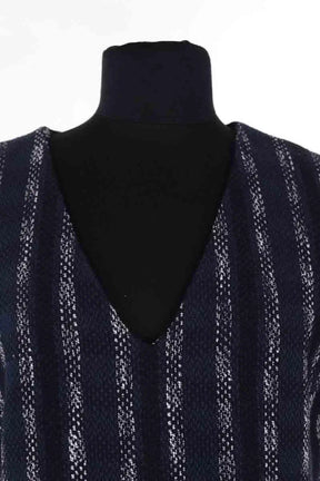 Robe Claudie Pierlot Marine en Coton