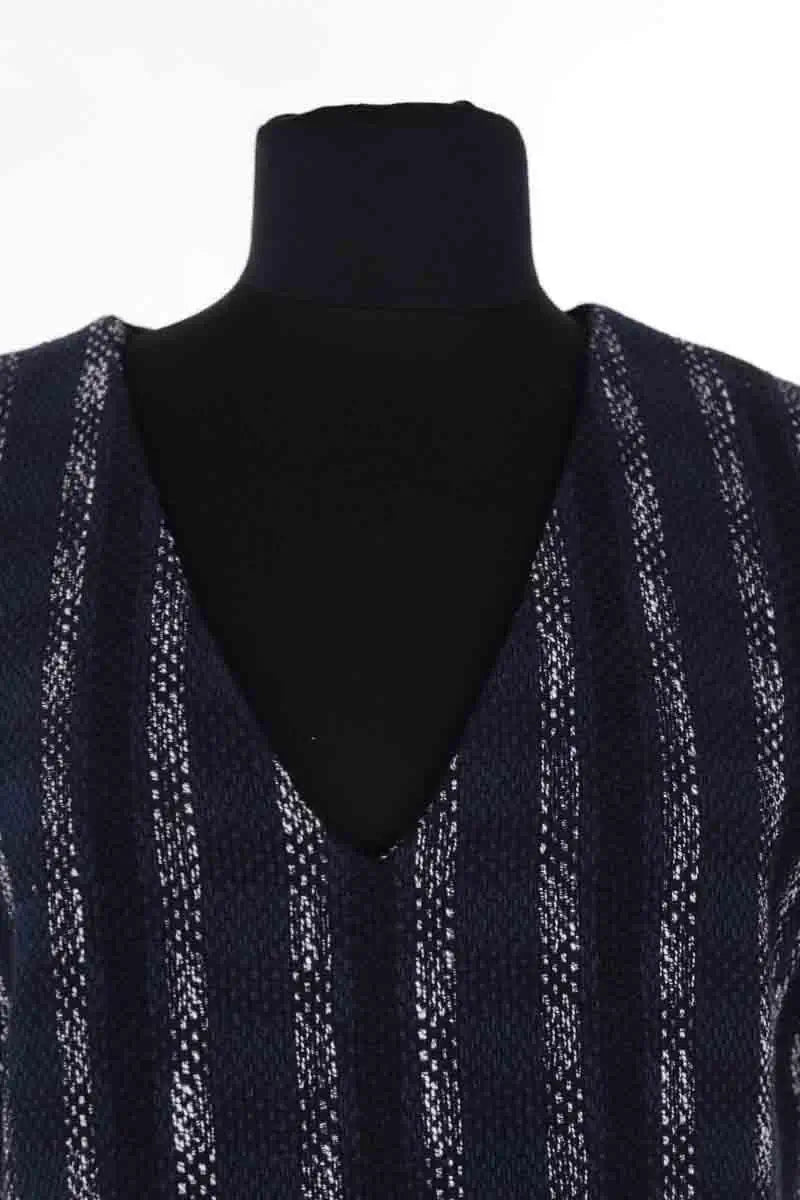 Robe Claudie Pierlot Marine en Coton