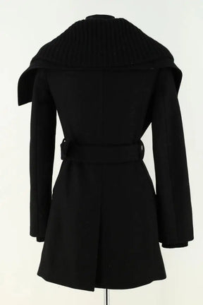 Manteau Pinko Noir en Laine