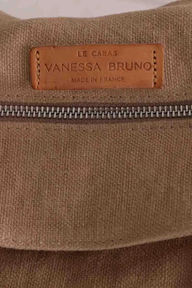 Cabas Vanessa Bruno Cabas Camel en Tissu