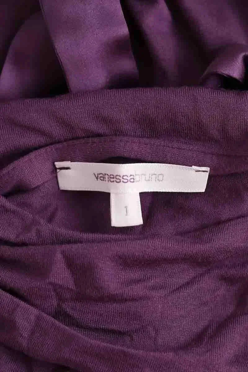 Top Vanessa Bruno Violet en Viscose