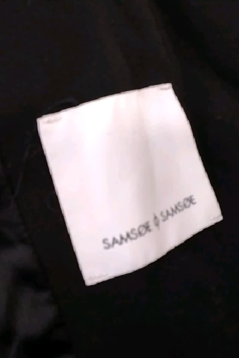 Trench-coat Samsoe Samsoe  Noir