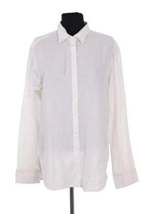 Chemise Xirena Blanc en Coton, taille M - Seconde Main