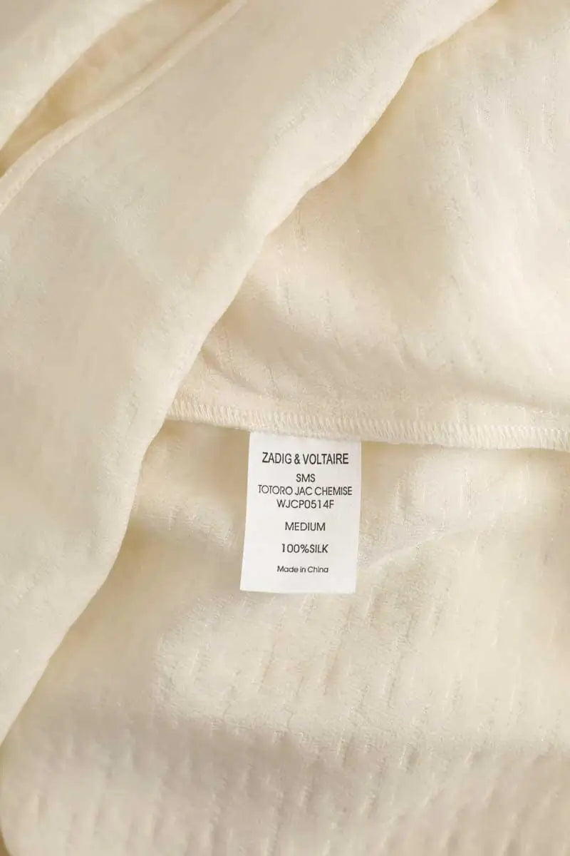 Blouse Zadig & Voltaire  Ecru