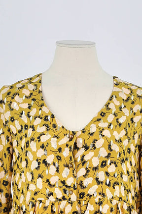 Robe Saaj  Jaune