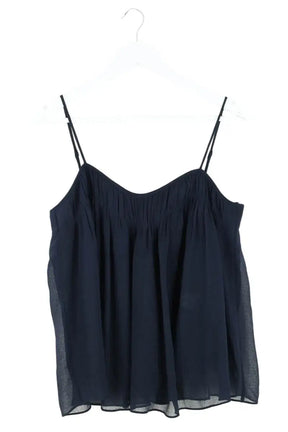 Top sans manche Ba&Sh Bleu en Synthétique, taille S - Seconde Main