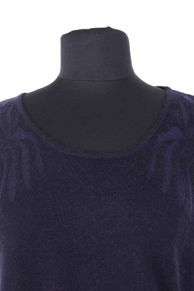 Pull Sandro Marine en Laine