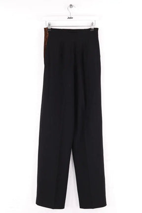 Pantalon droit Jean Paul Gaultier Noir en Laine
