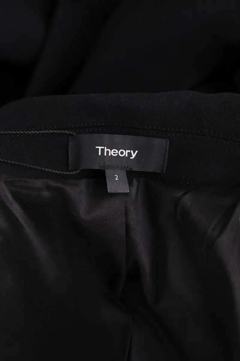 Veste Theory Noir en Synthétique