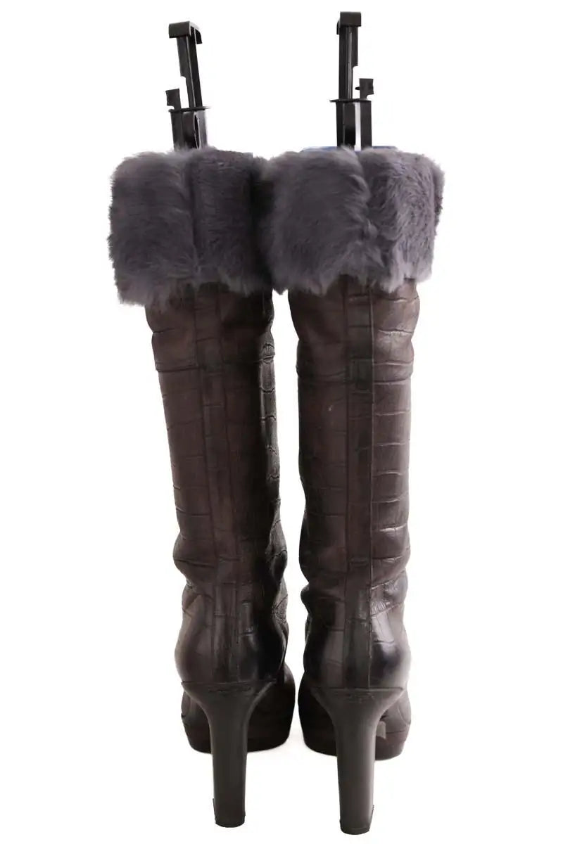 Bottes Santoni Marron en Cuir