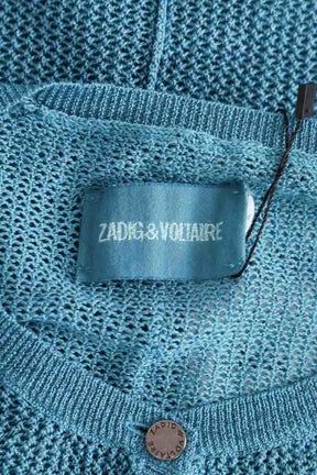 Cardigan Zadig & Voltaire Bleu en Viscose