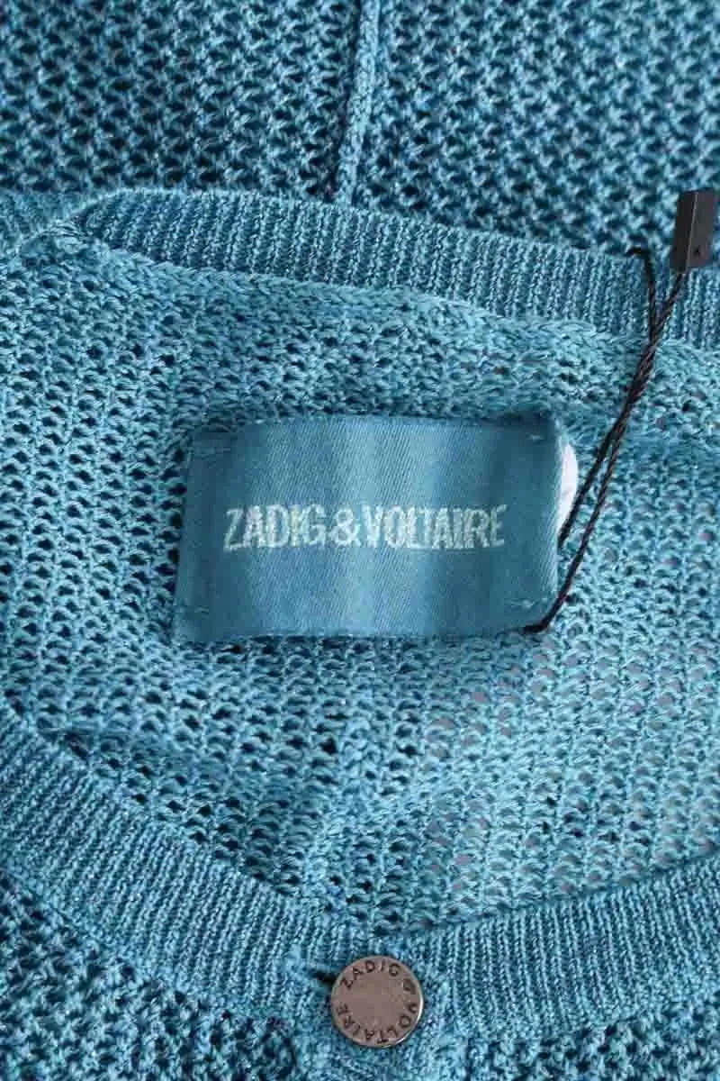 Cardigan Zadig & Voltaire Bleu en Viscose