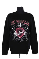 Pull The Kooples Noir en Laine, taille S - Seconde Main