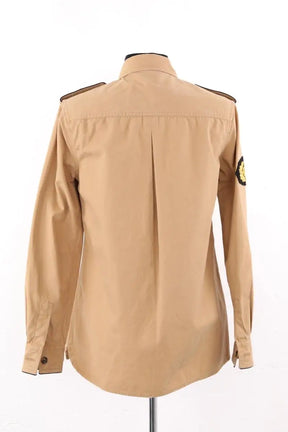 Chemise Laurence Bras Camel en Coton