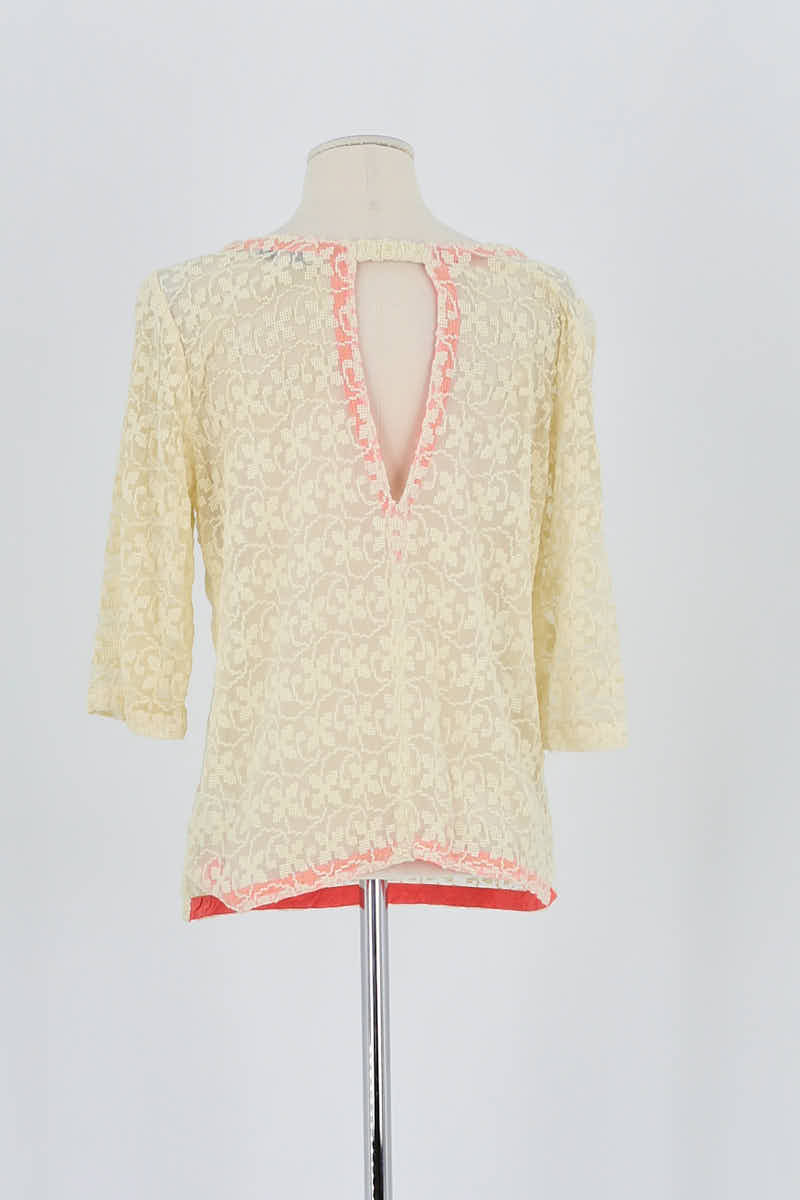 T-shirt Sandro  Jaune