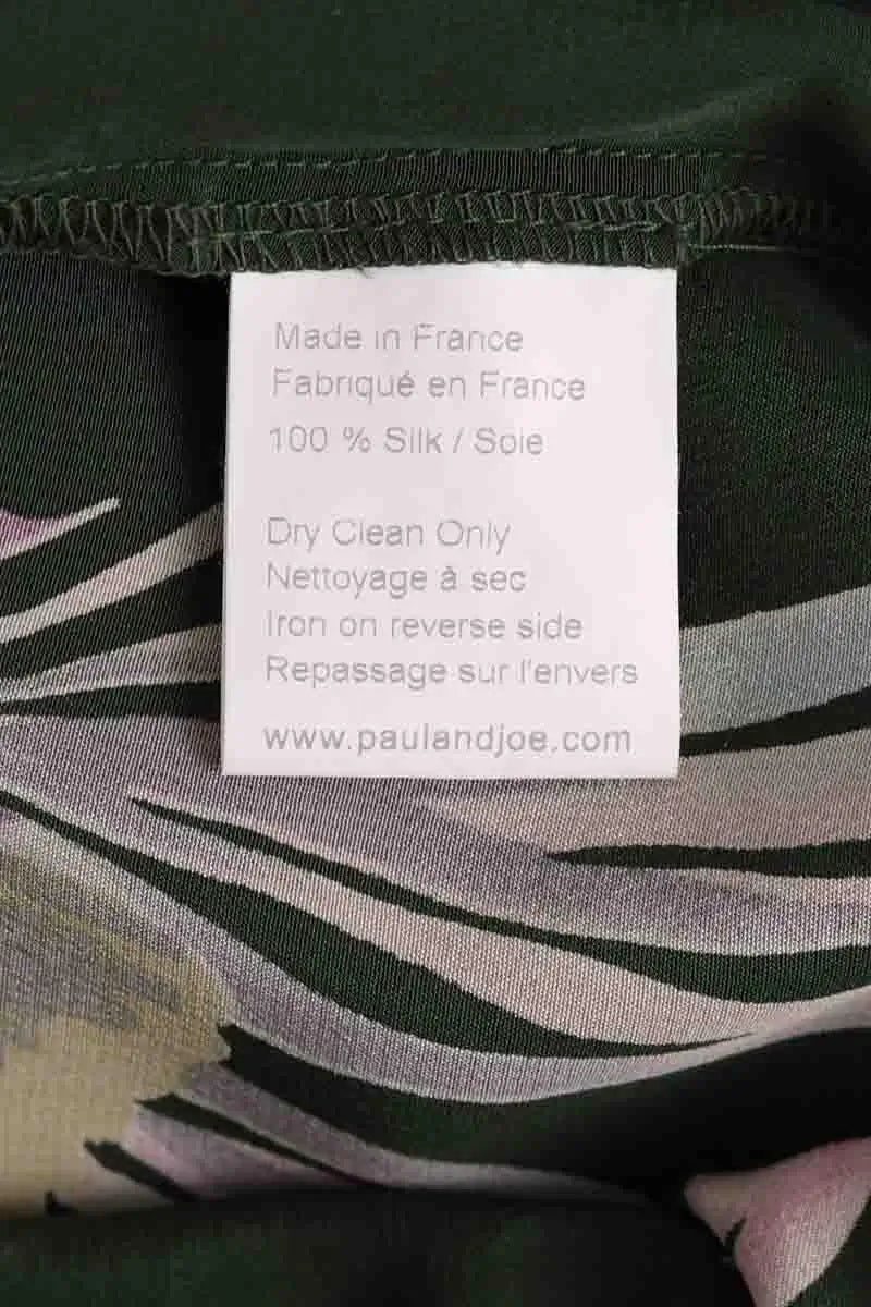 Blouse Paul & Joe Kaki en Soie
