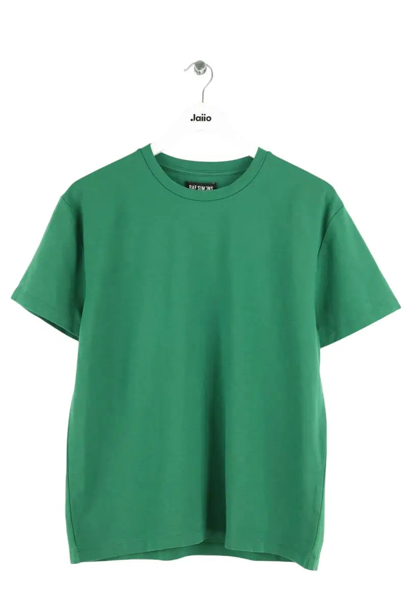 T-shirt Raf Simons Vert en Viscose, taille L - Seconde Main