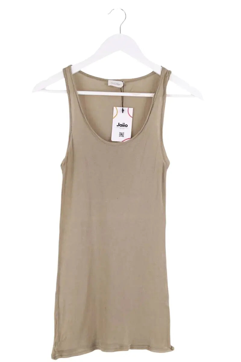 Top sans manche American Vintage Kaki en Viscose, taille S - Seconde Main