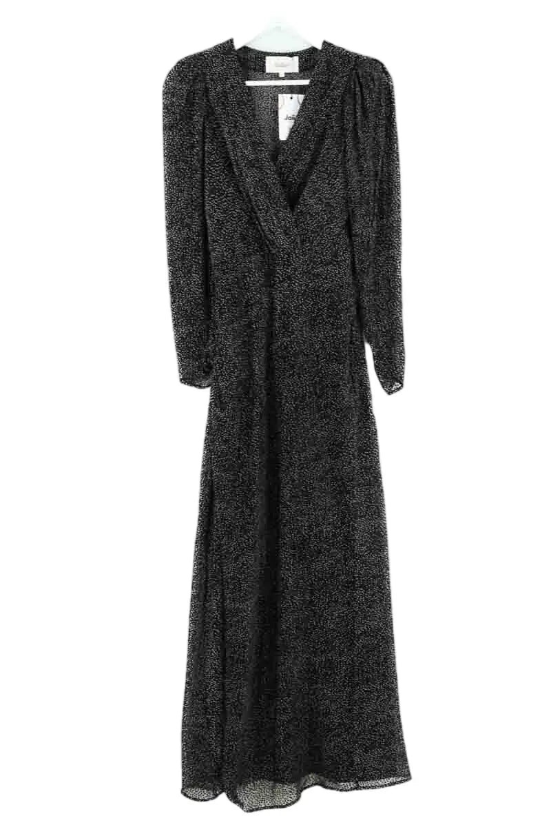 Robe Ba&Sh Noir en Soie, taille S - Seconde Main
