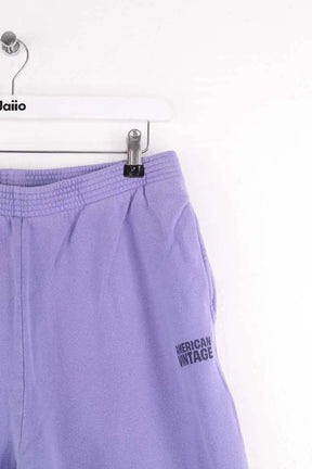 Pantalon de sport American Vintage Violet en Coton