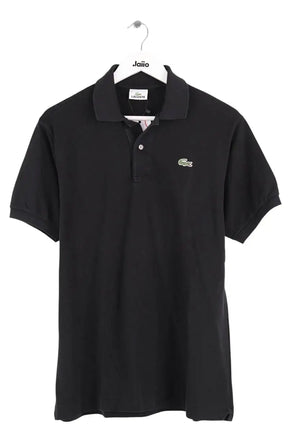 Polo Lacoste Noir en Coton, taille XL - Seconde Main