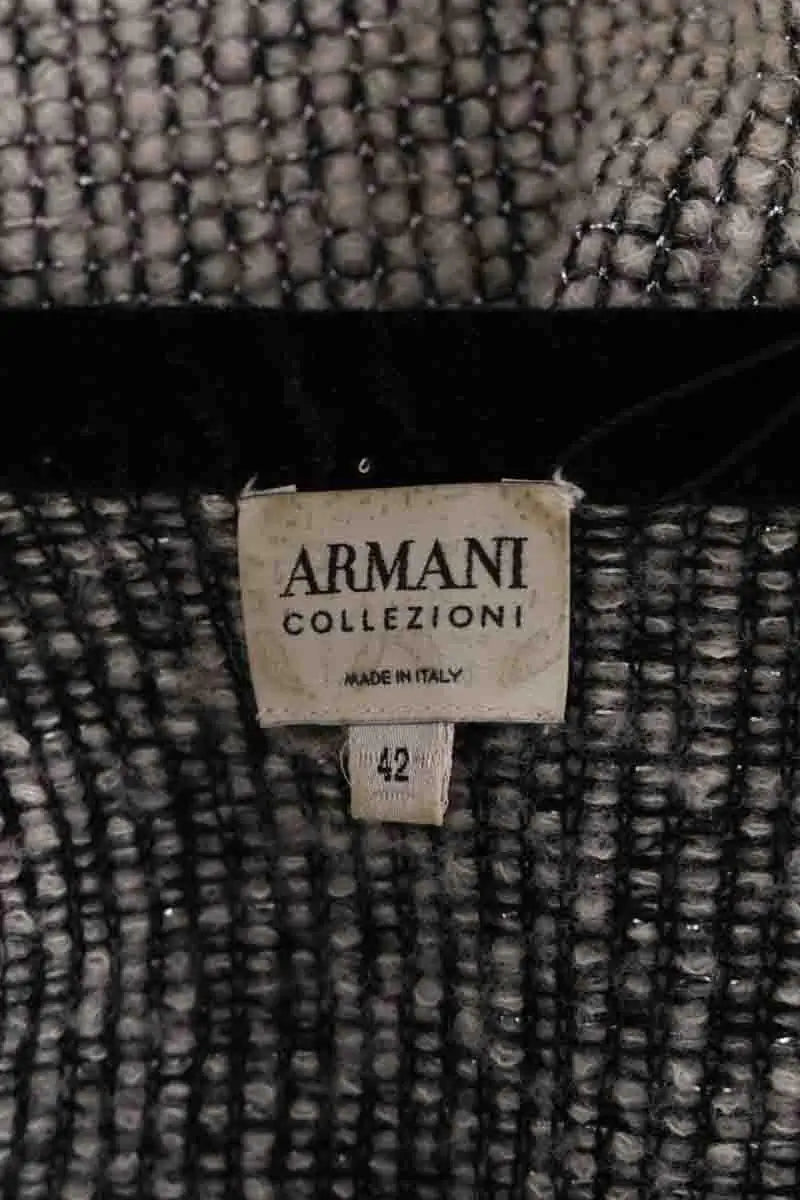 Gilet Armani Jeans Blanc en Coton