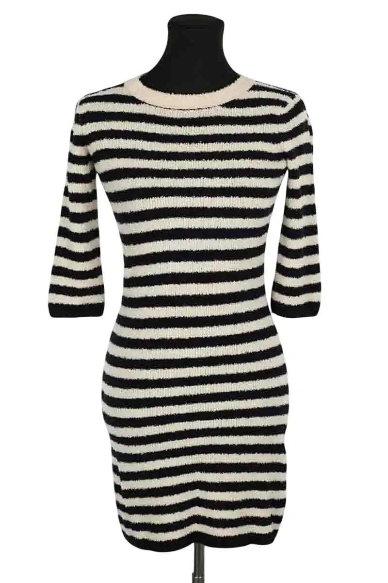 Robe Alexandra Golovanoff Beige en Coton, taille XS - Seconde Main