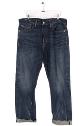 Jean droit Ralph Lauren Bleu en Coton, taille L - Seconde Main