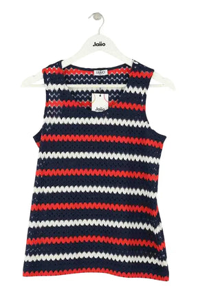 Top sans manche Liu Jo Bleu en Coton, taille M - Seconde Main