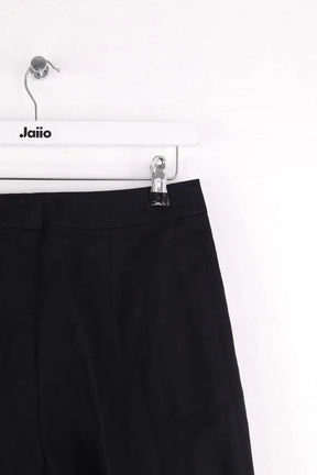 Pantalon droit Dries Van Noten Noir en Coton