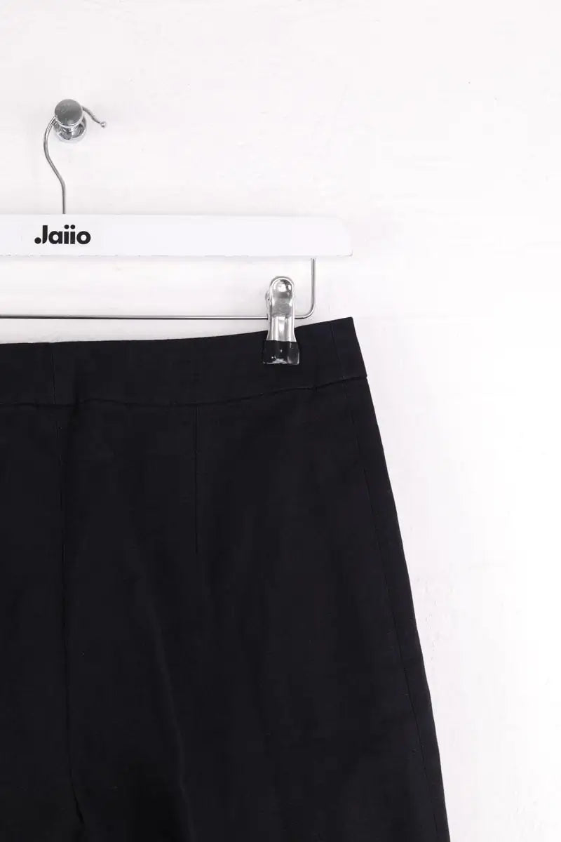 Pantalon droit Dries Van Noten Noir en Coton