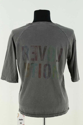 T-shirt Zadig & Voltaire Gris en Coton