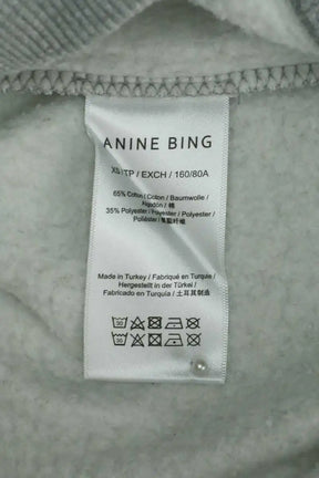 Sweatshirt Anine Bing Gris en Coton