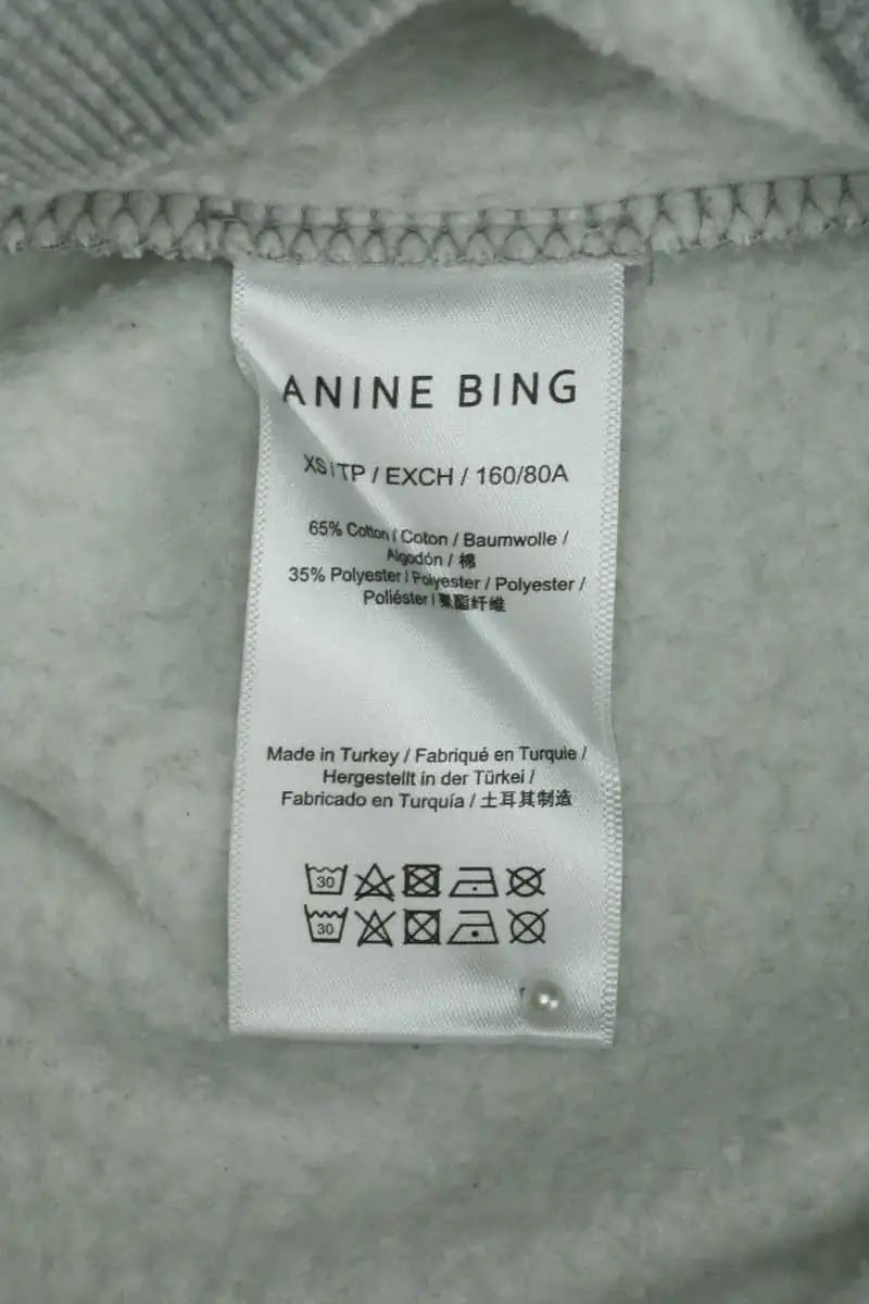 Sweatshirt Anine Bing Gris en Coton