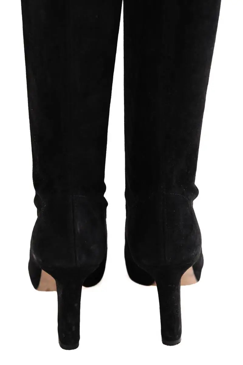 Bottes Stuart Weitzman Noir en Daim