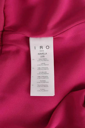 Robe Iro Kamela Rose en Synthétique