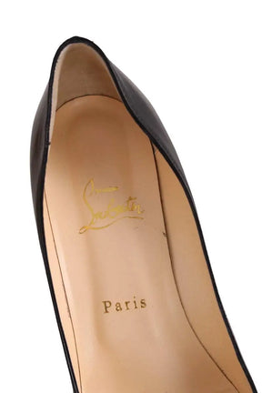 Talons Christian Louboutin Noir en Cuir