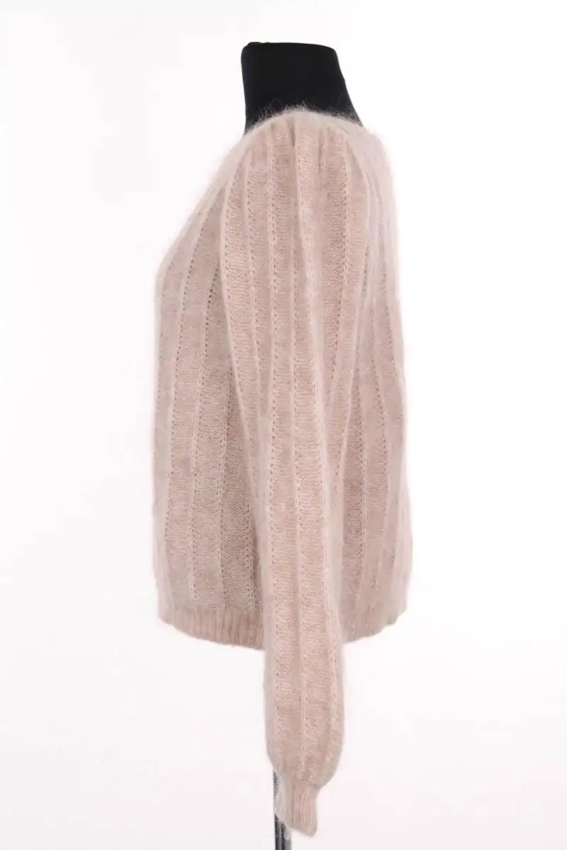 Pull Sézane Beige en Laine
