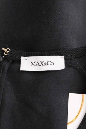 Robe Max & Co Noir en Coton