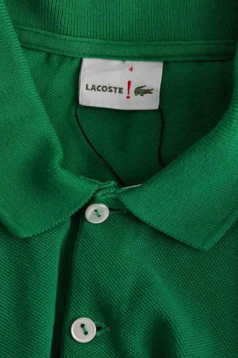 Polo Lacoste Vert en Coton