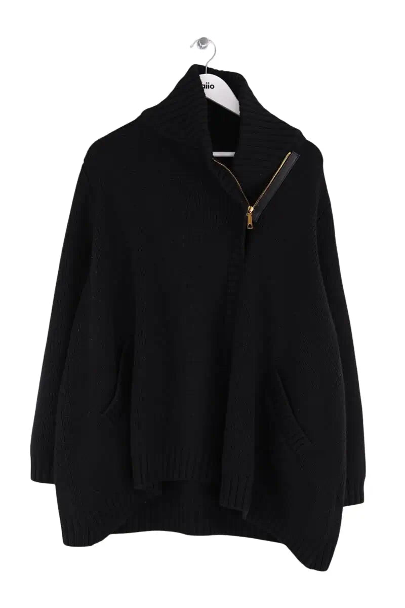 Cardigan Barbara Bui Noir en Laine, taille S - Seconde Main