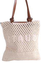 Cabas Staud Beige en Coton - Seconde Main
