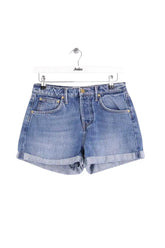 Mini short Sézane Bleu en Coton, taille S - Seconde Main