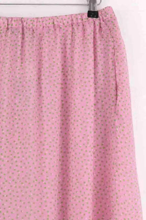 Jupe Roseanna Muse Rose en Soie